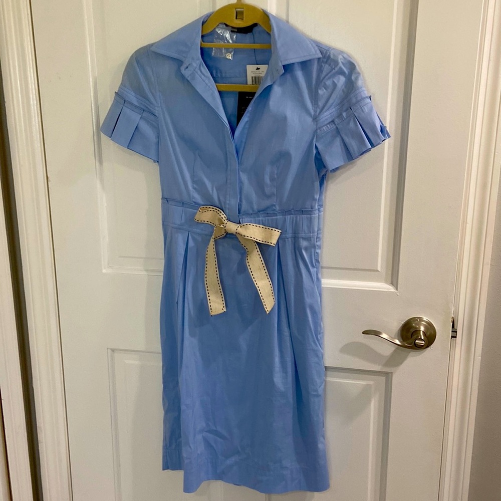 BCBG blue dress. NWT!